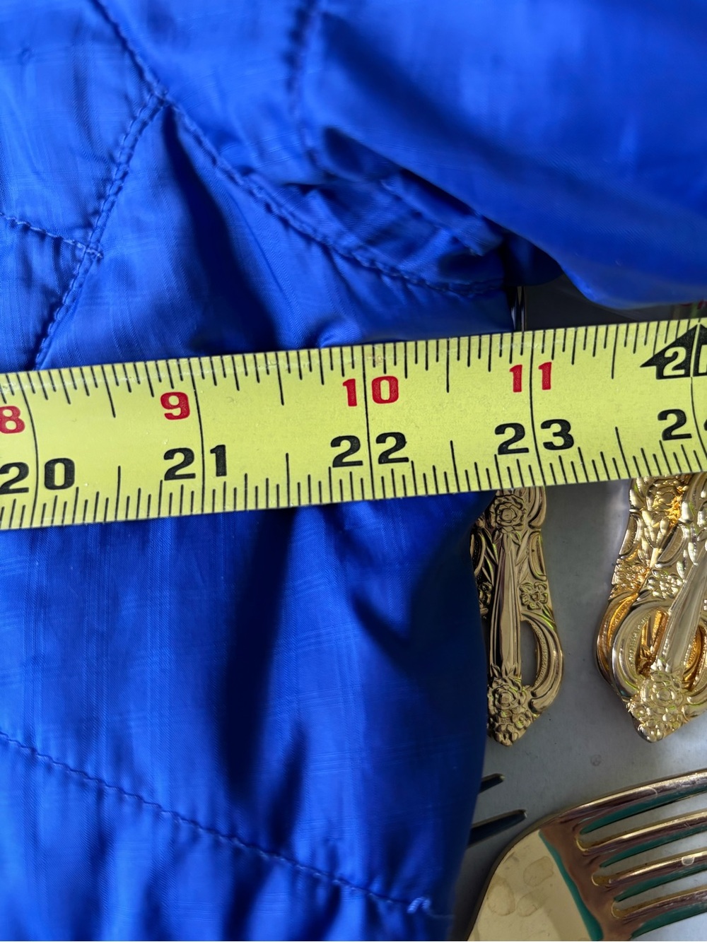 Columbia Omni-Heat Women's Quilted Puffer Jacket Size 1X Blue Full Zip - Picture 9 of 11